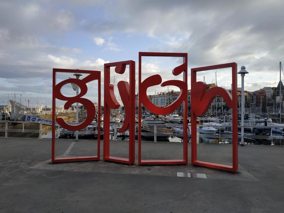El Rincon Del Puerto Daire Gijón Dış mekan fotoğraf